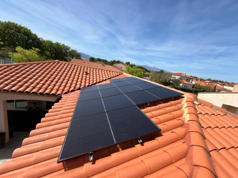 Panneaux photovoltaïques ambiance énergie